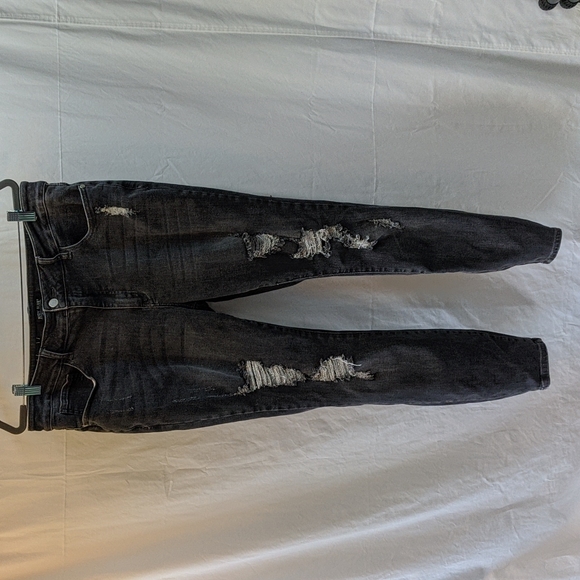 Judy Blue Denim - Judy Blue skinny fit jeans distressed 18w